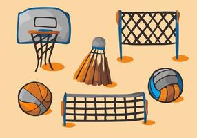 Netball Vector Set