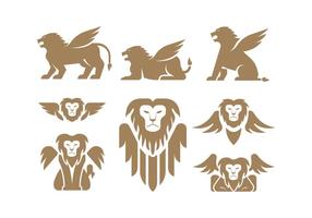 Winged Lion Vectors