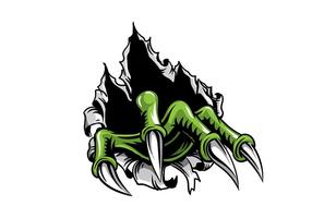 Metal Tear Monster Claw  vector