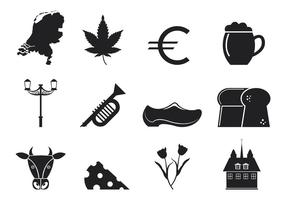 Netherlands Icons Vector