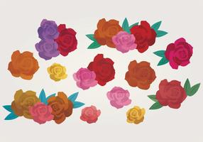 Vector Roses Set