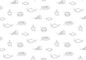 Food Vector Pattern