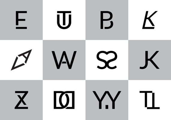 Free Monograms Vector
