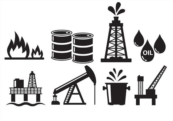 Oil Industry Icons Vector Art, Icons, and Graphics for Free Download