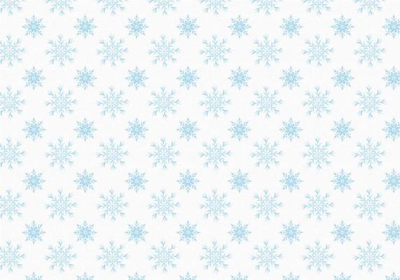 Free Vector Snowflakes Pattern