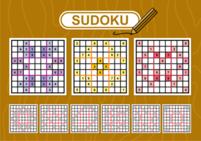 sudoku per bambini con simpatici frutti kawaii. 2250524 Arte vettoriale a  Vecteezy