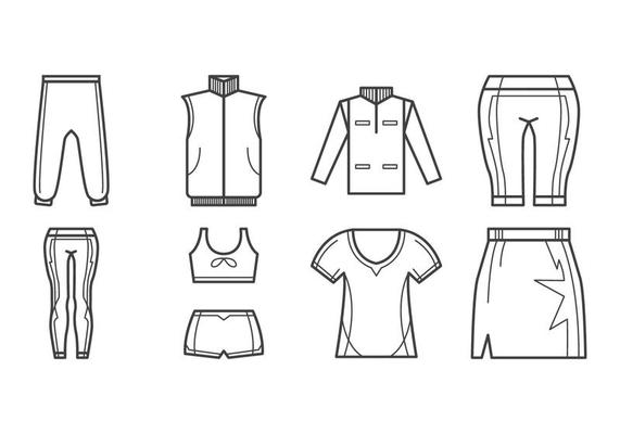 Sport Clothes Vector Art, Icons, and Graphics for Free Download