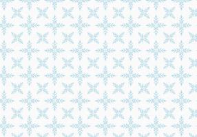 Free Vector Snowflakes Pattern