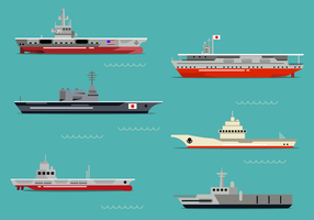 Free Aircraft Carrier Vector