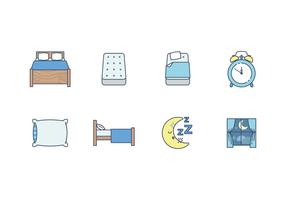Free Sleep Time Vector Icon