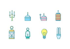 Free Lighting Objects Vector
