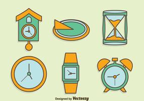 Hand Drawn Watch Collection Vector Set