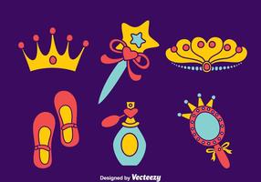 Princess Pageant Element Collection Vector