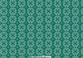 Green Keffiyeh Pattern vector