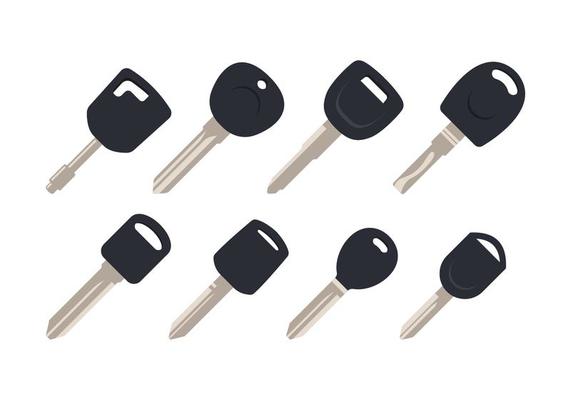 Free Key Car Vector Pack