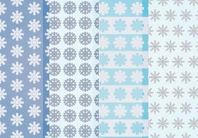 Vector Snowflakes Patterns