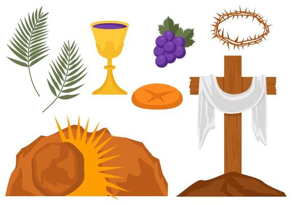 Free Holy Week Vector Illustration