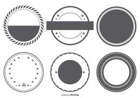 Vector Badge Shapes Collection
