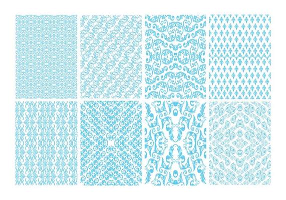 Free Toile Decorative Pattern Vector