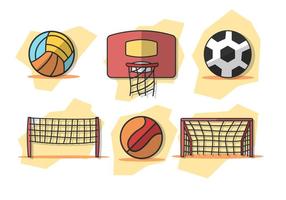 Vector de Netball gratis