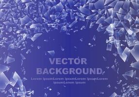 Abstract Shattered Glass Background vector