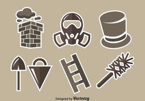 Chimney Sweep Element Vector Set