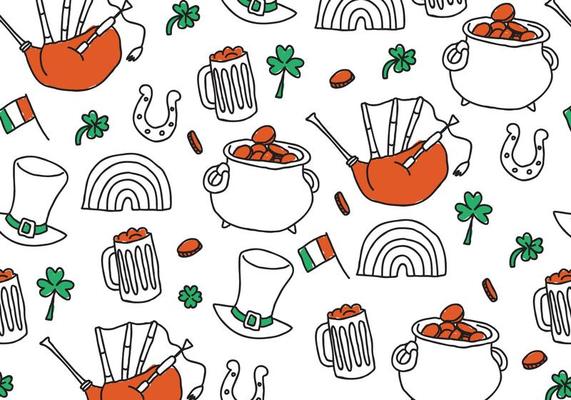 St. Patrick's Day Pattern