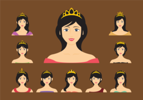 Pageant Queen Vector