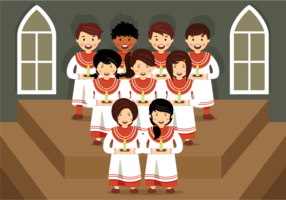 Children Choir vector