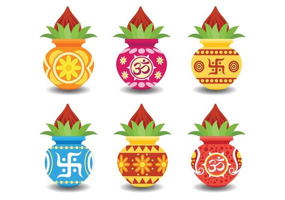 Free Kalash Icons Vector