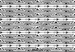 Hand Drawn Boho Style Pattern Background vector