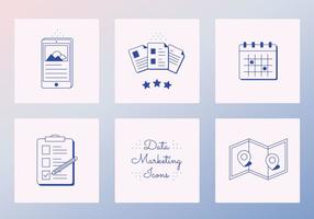 Vector Data Icons 