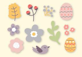 Free Easter Elements Vector