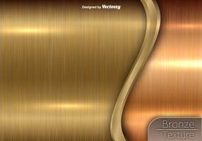 Bronze Texture - Vector Metallic Background