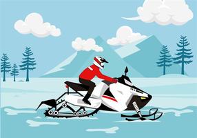 Snow Mobile Free Vector