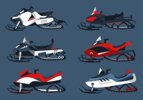 Snowmobile Free Vector