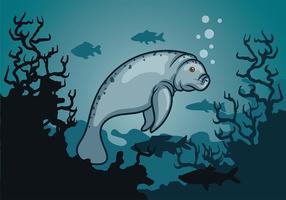 Manatee Vector