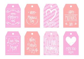Free Mother's Day Tag Vector