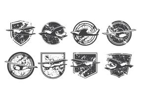 Logotipo De La Aviación vector