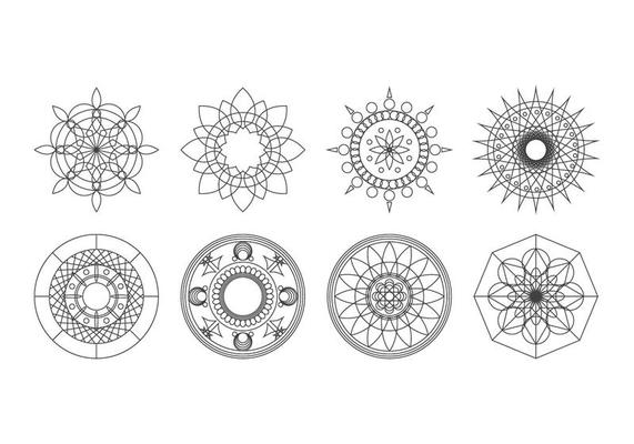 Rangoli Pattern Vector