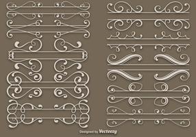 Elegant Dividers Vector Set