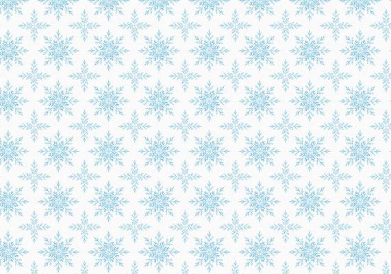Free Vector Snowflakes Pattern