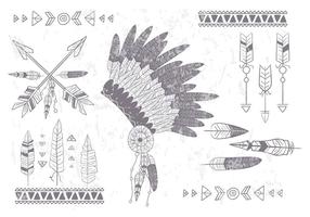 Boho Native Vector Set