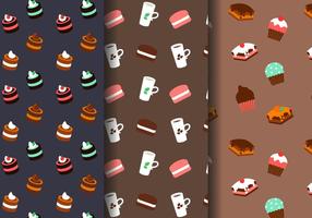 Free Sweets Pattern Vector