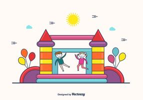 Free Bounce House Vector