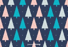 Winter Trees Background vector