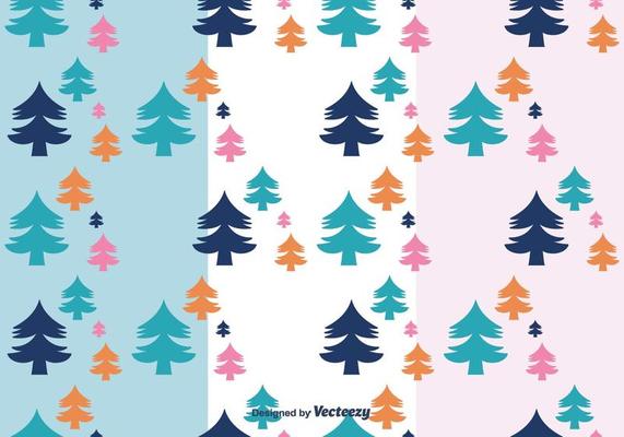 Trees Pattern Vector