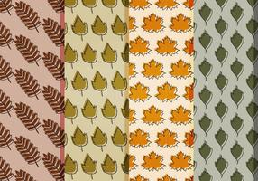 Vector Fall Leaves Patterns