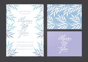 Vector Wedding Invite