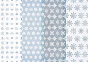 Vector Snowflakes Patterns